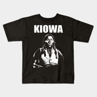 LONE WOLF OF THE KIOWA Kids T-Shirt